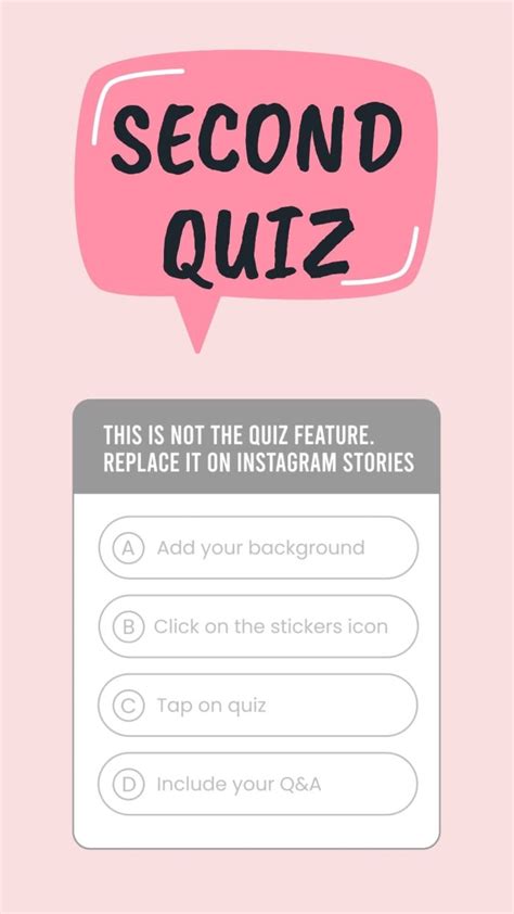 Instagram Story Questions Template